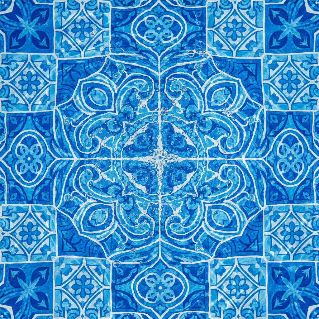 High-quality vinyl pool liner pattern